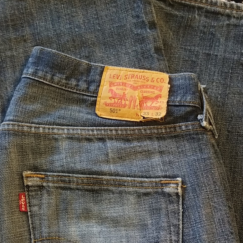 Men's Levi 501 jeans